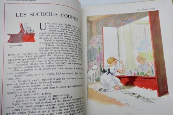 SEGUR COMTE DE LES MALHEURS DE SOPHIE illustré par Pécoud – Image 8