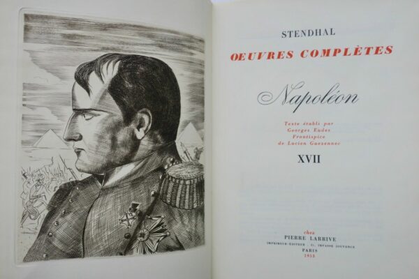 STENDHAL Volume XVII. Napoléon