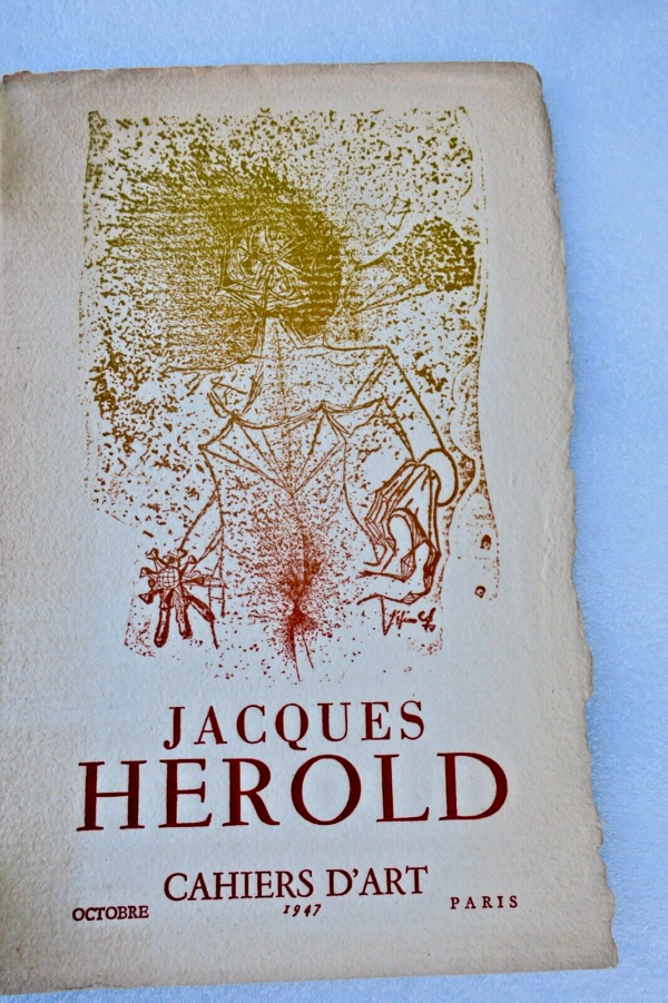 SURRÉALISTE BRETON André, HÉROLD Jacques. Jacques Hérold Cahiers d'Art 1947