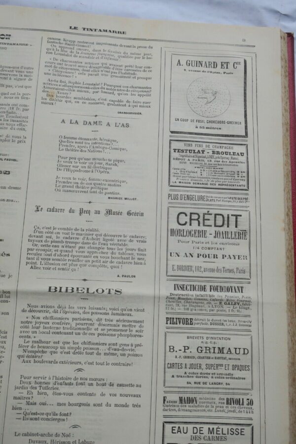 Satira il Tintamarre È Uno Settimanale Satirico Francese 1882 – Image 6