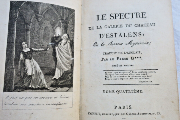 Spectre de la galerie du chateau d'Estalens 1820