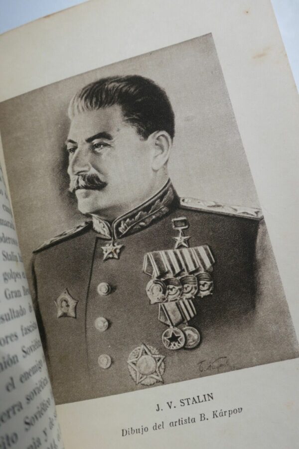 Stalin esbozo biografico 1947 Moscu