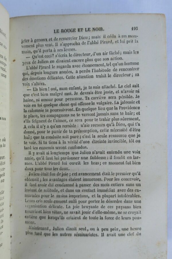 Stendhal LE ROUGE ET LE NOIR Molènes aventures du temps passé – Image 5