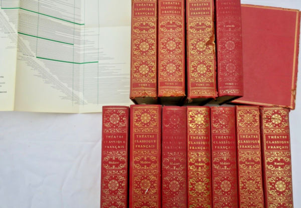 THEATRE CLASSIQUE FRANCAIS  complet en 12 volumes