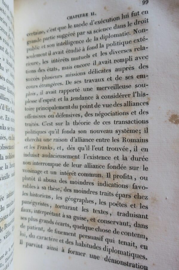 THIERRY Récits des temps mérovingiens précédés de considérations sur..1842 – Image 6