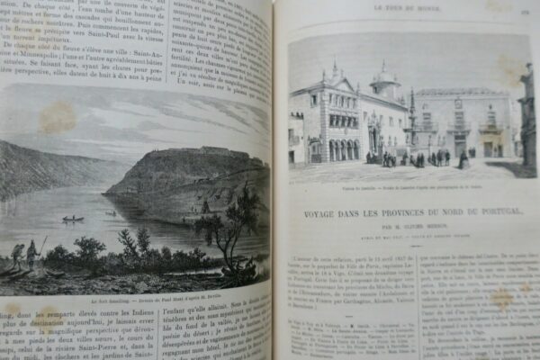 TOUR DU MONDE NOUVEAU JOURNAL DES VOYAGES ANNEE 1861 – Image 5