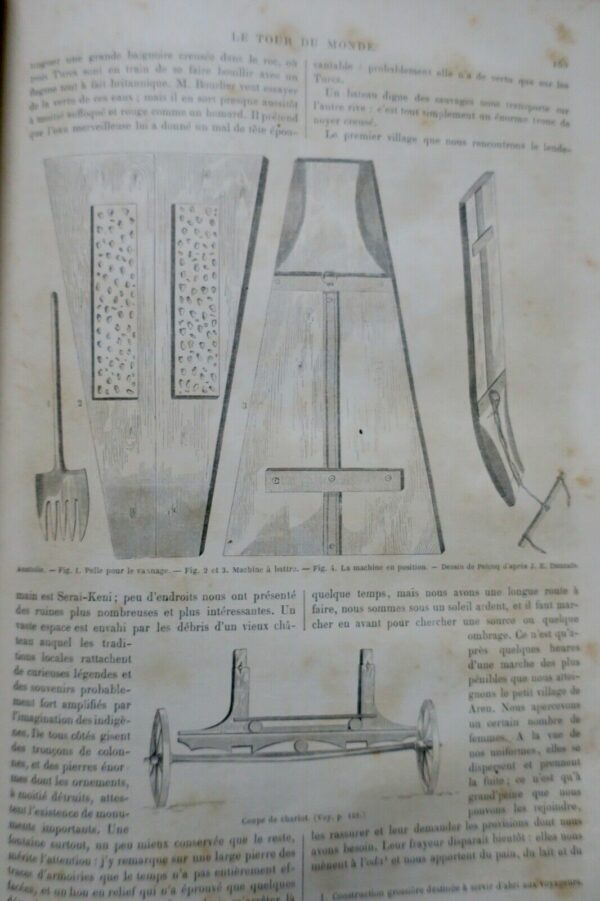 TOUR DU MONDE NOUVEAU JOURNAL DES VOYAGES ANNEE 1861 – Image 9