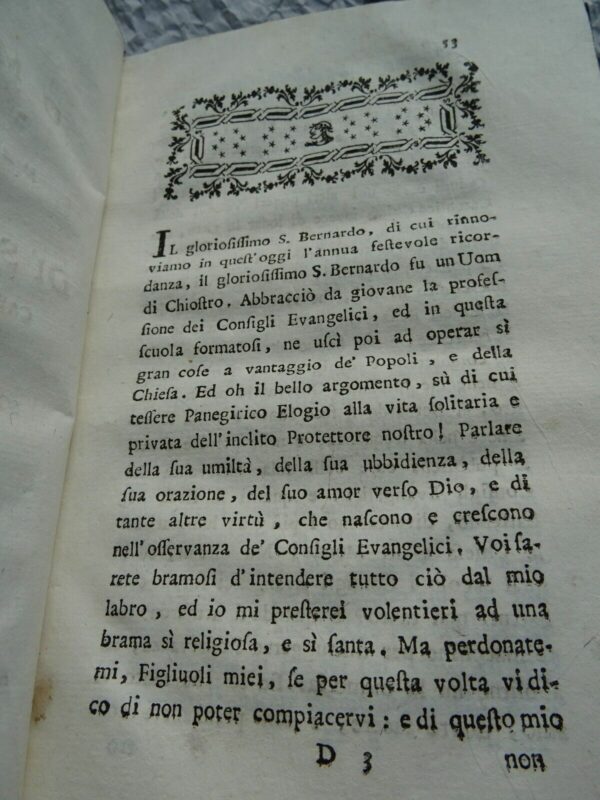 TURCHI F.ADEODATO. Orazioni, discorsi, omelie e pastorali...1791 – Image 8