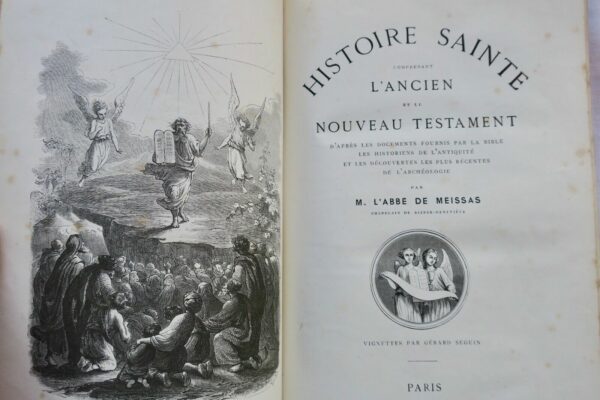 Testament Histoire Sainte comprenant l'Ancien et le Nouveau Testament Hetzel