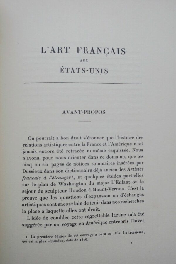 U.S.A REAU L'art français aux Etats-Unis 1926 – Image 12