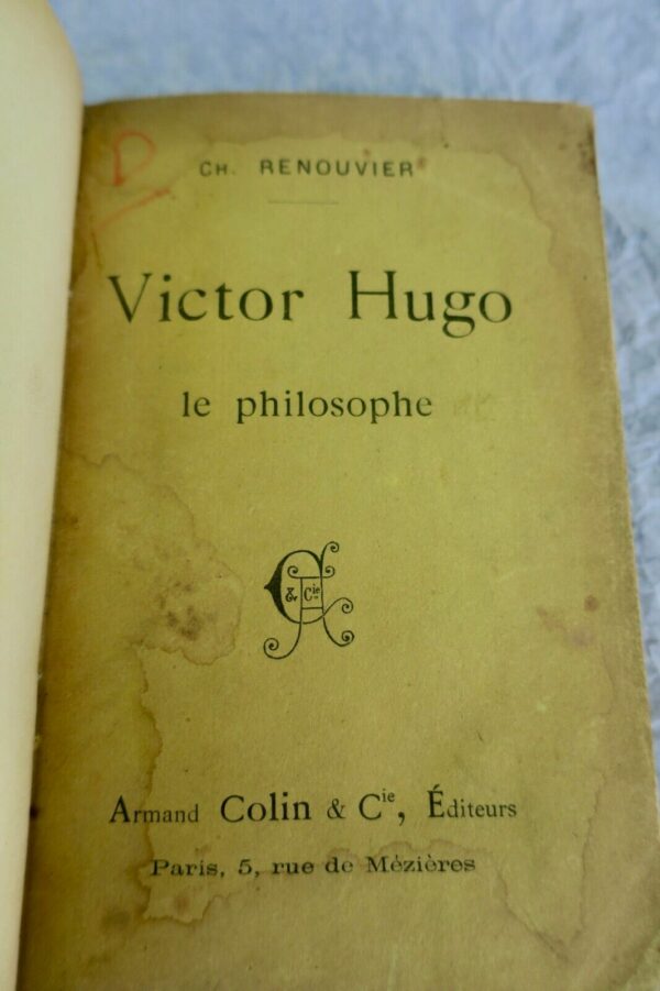 VICTOR HUGO  LE PHILOSOPHE 1900 – Image 3