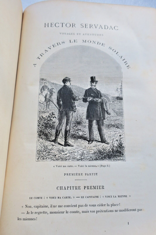 Verne Hector Servadac. Voyages et aventures à travers le monde solaire HETZEL – Image 10