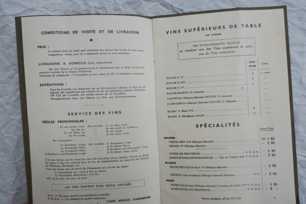 Vin catalogue Nicolas, 1960 – Image 4