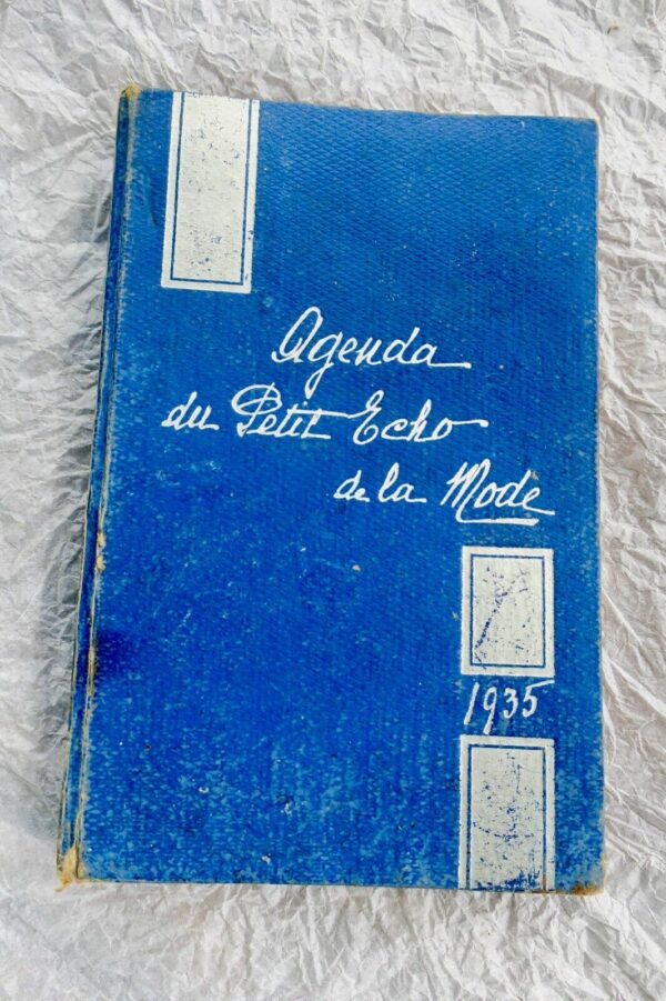 agenda du petit écho de la mode 1935