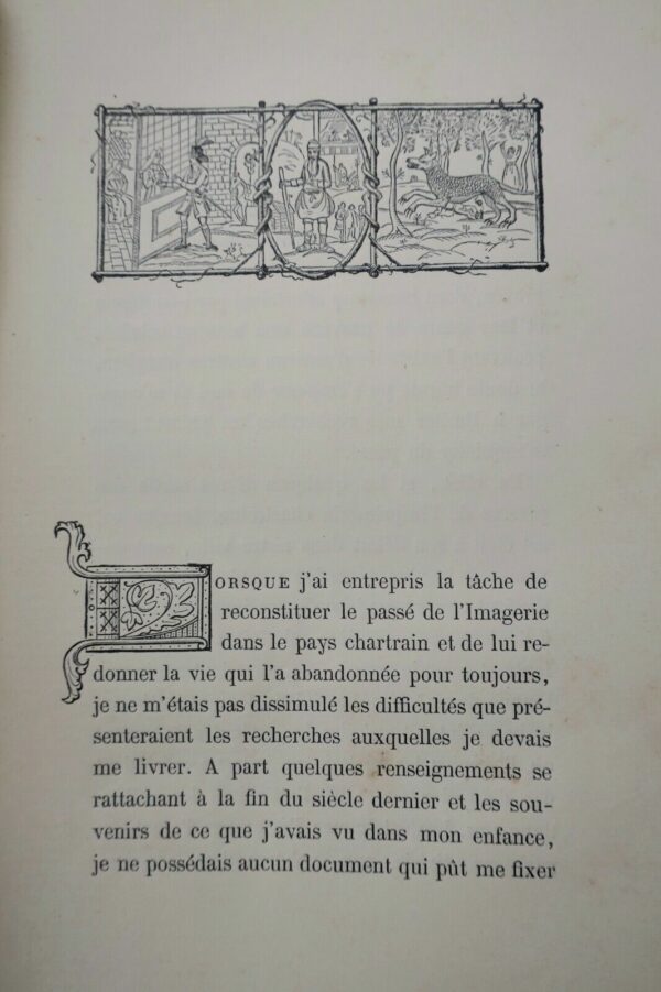 carte Histoire de l'imagerie populaire et des cartes à jouer 1869 – Image 4