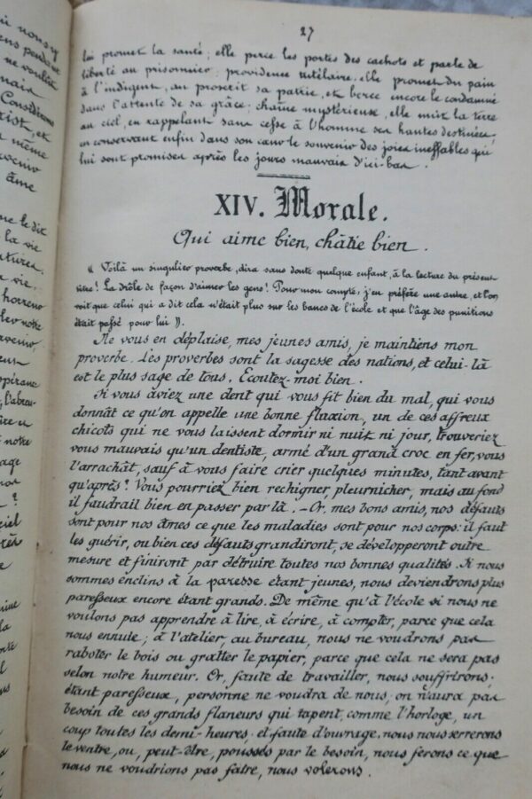 écriture LECTURES MANUSCRITES OU COLLECTION DE PLUS DE 100 ECRITURES – Image 8