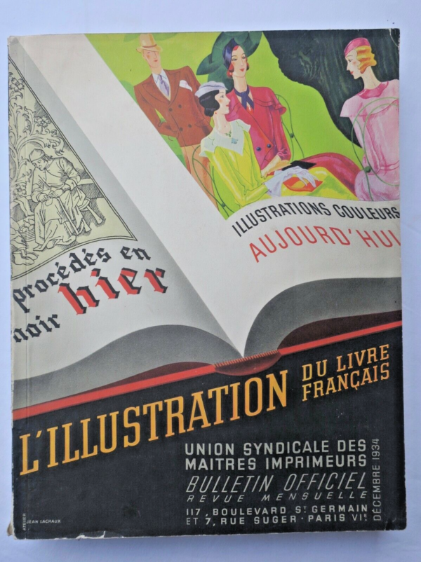 illustration du livre français. Etude historique, technique et critique 1934