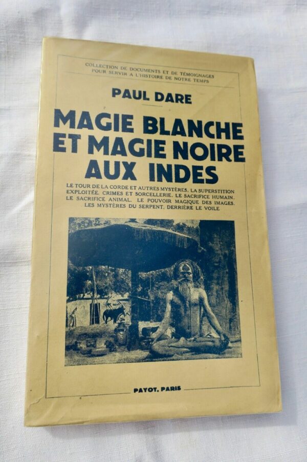 inde Magie blanche et magie noire aux Indes