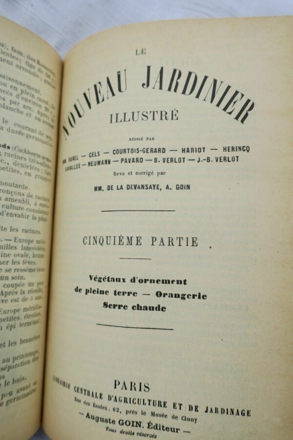 jardin Le nouveau jardinier illustré 1905 – Image 15