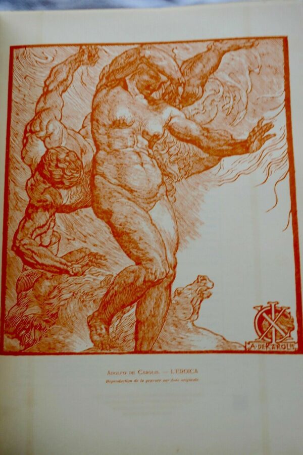 livre LE MUSEE DU LIVRE belgique 1915  3 lithographies originales – Image 12