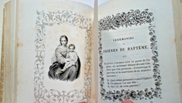 mariage LIVRE DU MARIAGE CONTENANT LES CEREMONIES ET LA MESSE DU MARIAGE  Curmer – Image 7