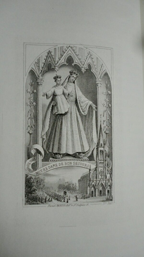 pélérinages illustrés, histoire des sanctuaires de la mère 1876 – Image 4