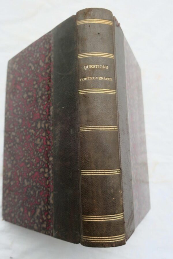 questions contreversées de l'histoire et de la science 1880