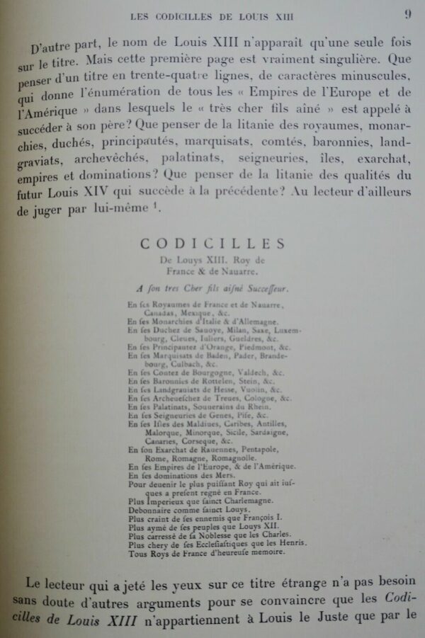 utopiste inconnu. Les Codicilles de Louis XIII – Image 5