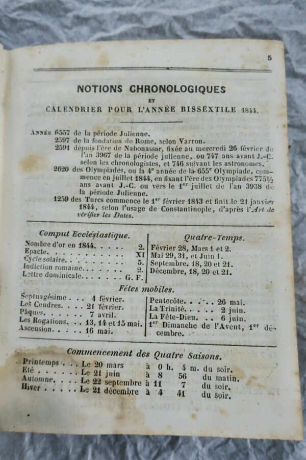 Almanach de France publié par la Société Nationale année 1844-45-46 – Image 9