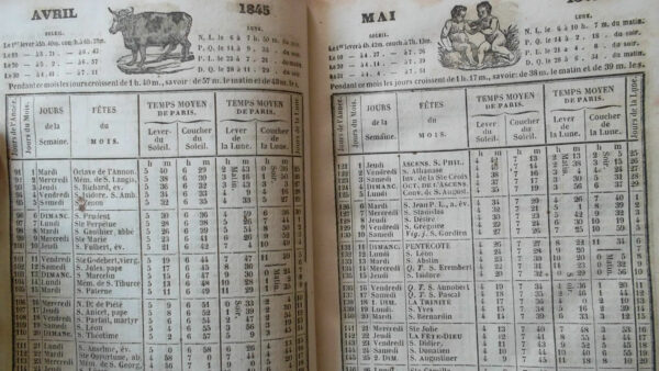 Almanach de France publié par la Société Nationale année 1845-1847 – Image 9