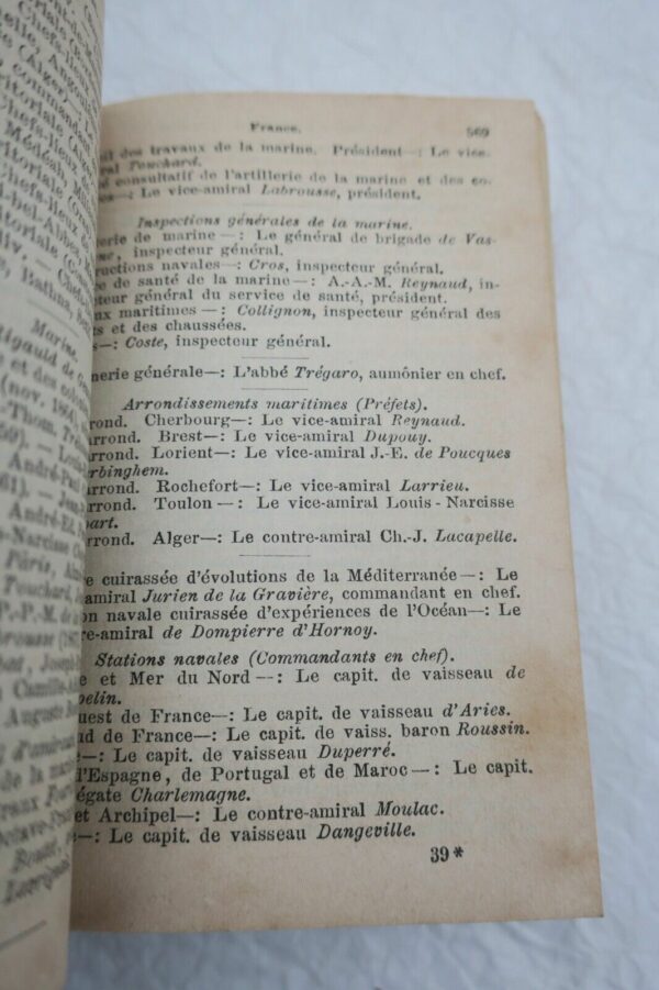 Almanach de Gotha 1869 Annuaire généalogique, diplomatique et statistique... – Image 5