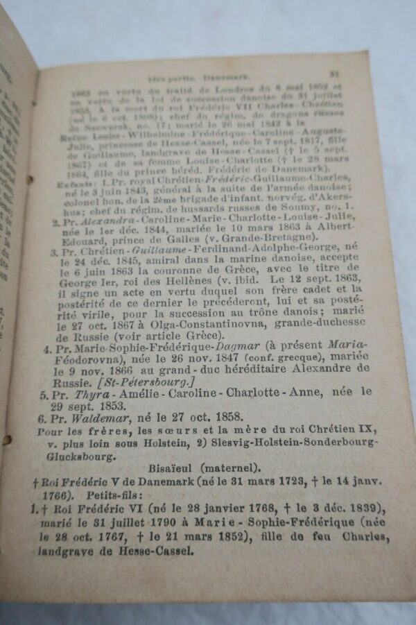 Almanach de Gotha 1869 Annuaire généalogique, diplomatique et statistique... – Image 9