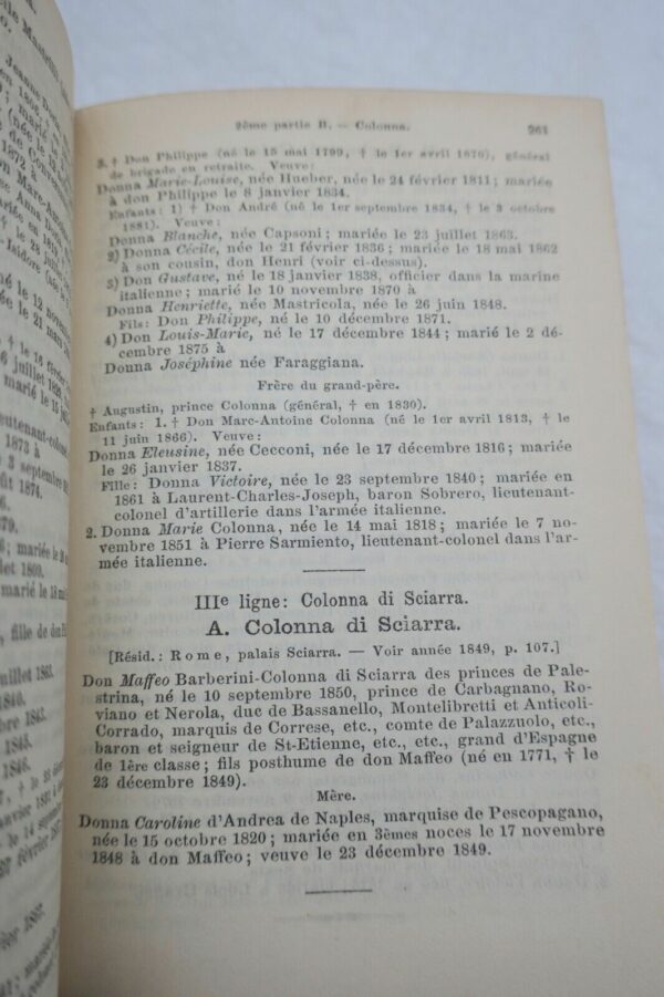 Almanach de Gotha 1884 Annuaire généalogique, diplomatique et statistique... – Image 7