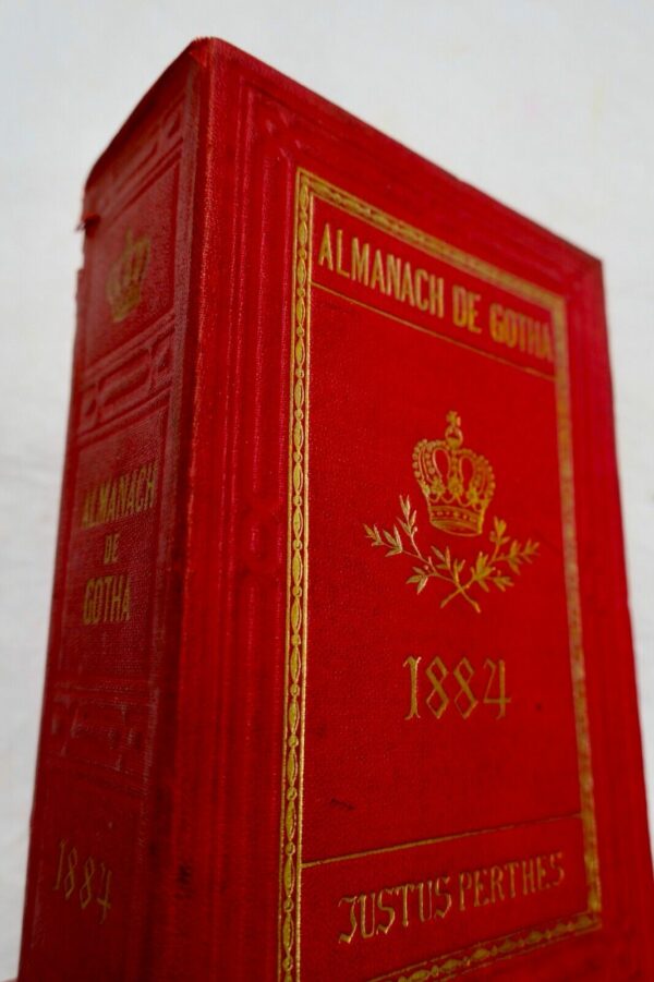 Almanach de Gotha 1884 Annuaire généalogique, diplomatique et statistique... – Image 3