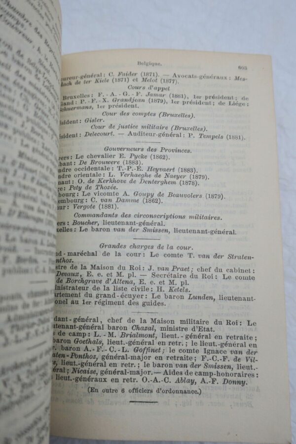 Almanach de Gotha 1884 Annuaire généalogique, diplomatique et statistique... – Image 5