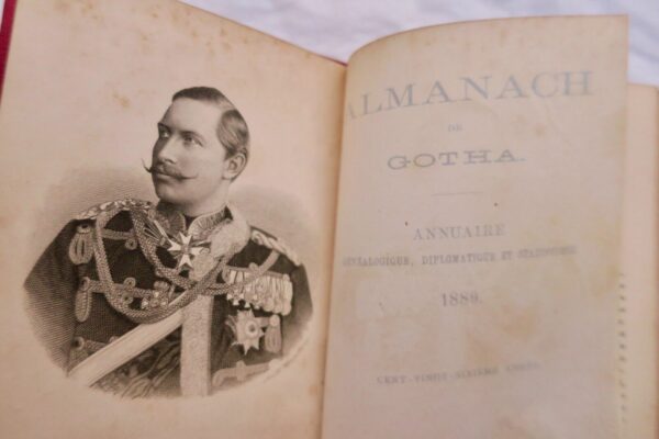 Almanach de Gotha 1889. Annuaire généalogique, diplomatique et statistique... – Image 12