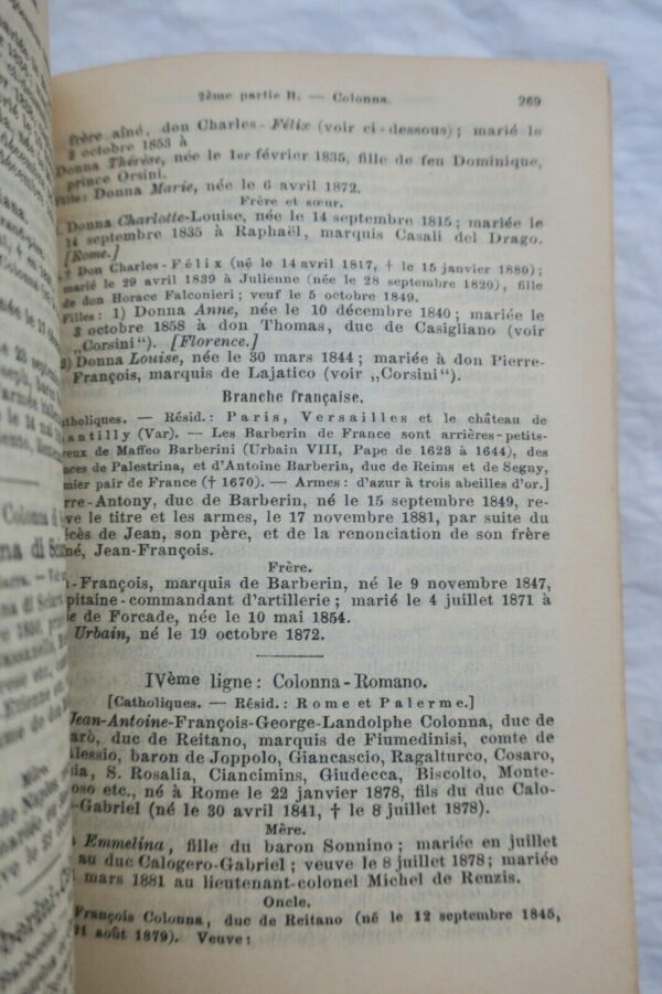 Almanach de Gotha 1889. Annuaire généalogique, diplomatique et statistique... – Image 6