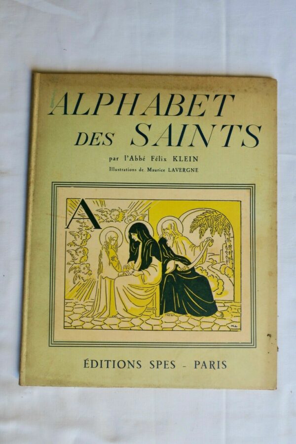 Alphabet des Saints 1935