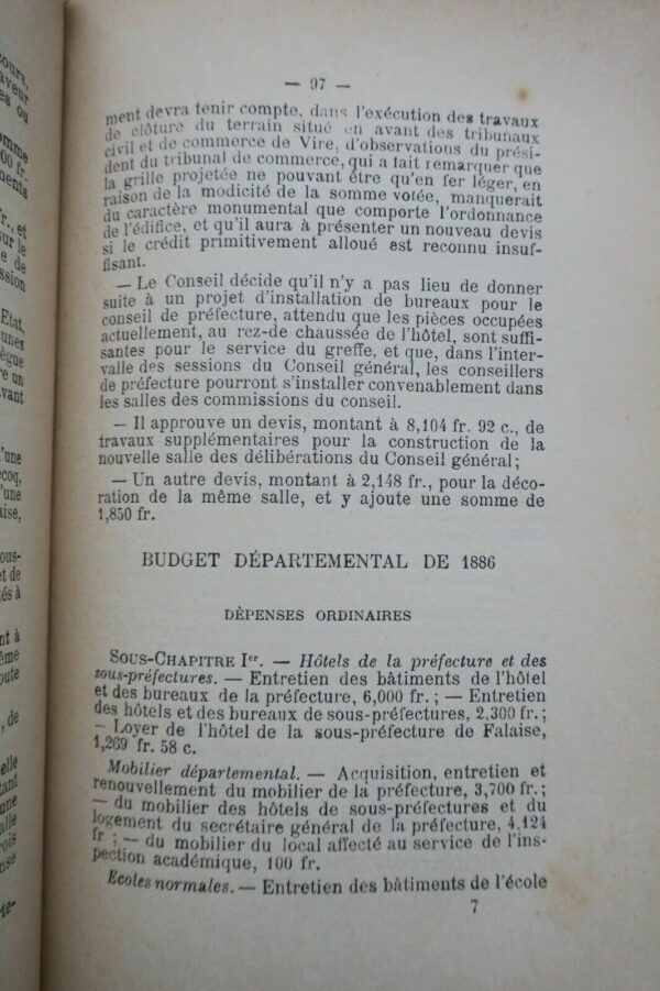 Annuaire administratif du département du Calvados 1886 – Image 5