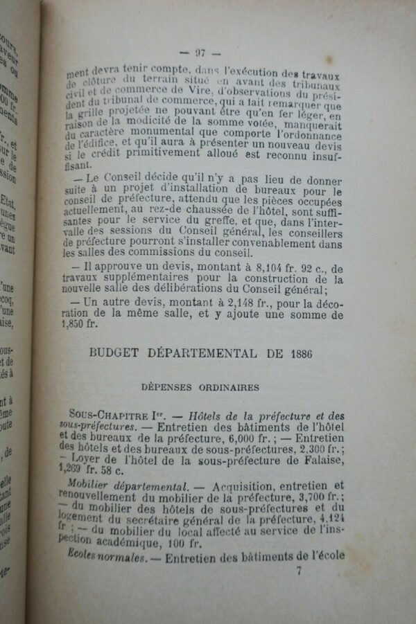 Annuaire administratif du département du Calvados 1886 – Image 5