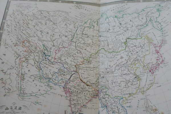 Atlas Historique ..cartes anciennes pour l'usage des collèges 1843 – Image 12