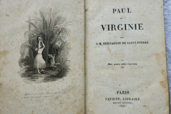 BERNARDIN DE SAINT-PIERRE Paul et Virginie gravures par G. Corbould – Image 3