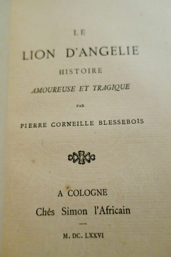 BLESSEBOIS - Marc de MONTIFAUD Le Lion d'Angelie – Image 10