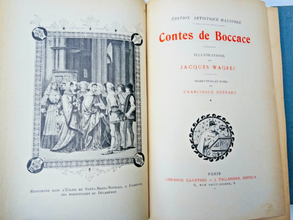 BOCCACE Contes de Boccace illustré par Wagrez – Image 9