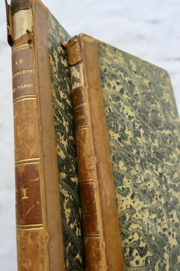 BOURGEOIS DE PARIS de BAST 1841  2 volumes