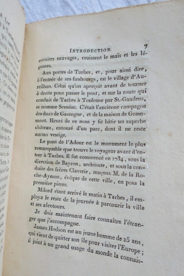 Bagnères Guide des voyageurs à Bagnères de Bigorre et dans les environs 1818 – Image 7