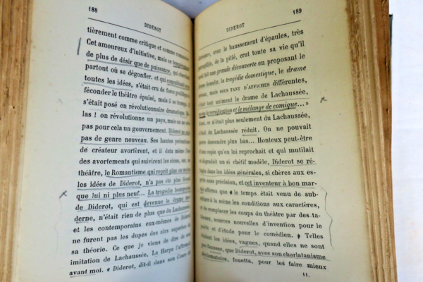 Barbey d'Aurevilly Goethe et Diderot Iconoclaste 1880 EO Tancrède Martel – Image 4