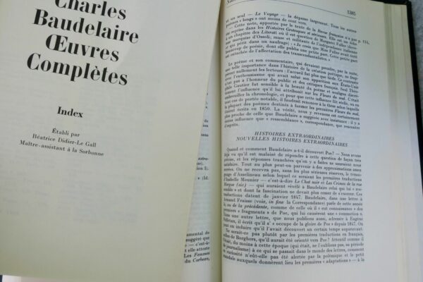 Baudelaire  Oeuvres complètes  1966 – Image 6