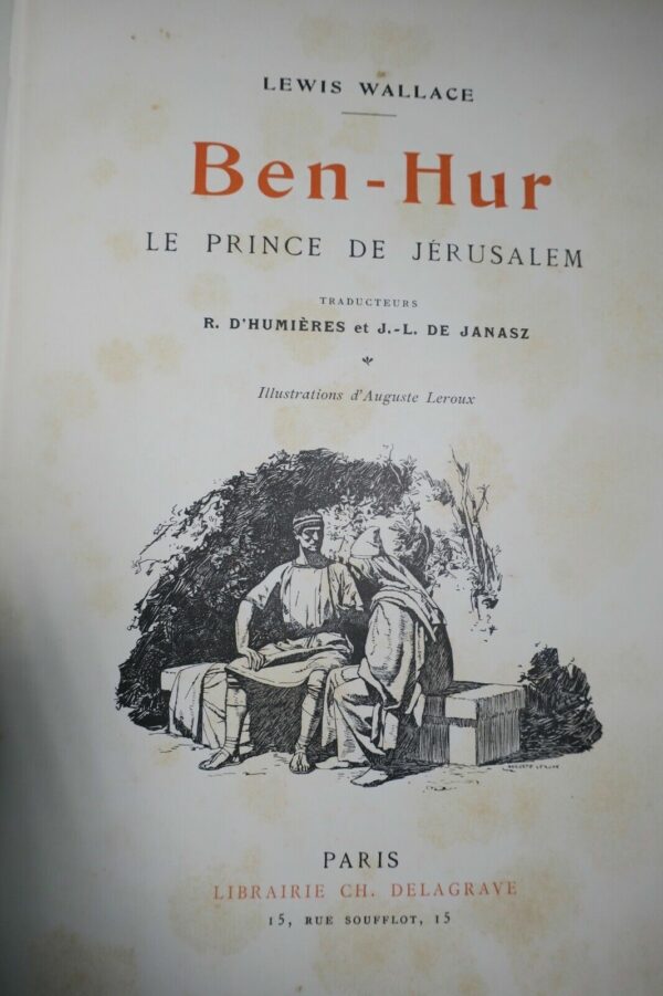 Ben-Hur, le prince de Jérusalem Illustrations d'Auguste Leroux – Image 6