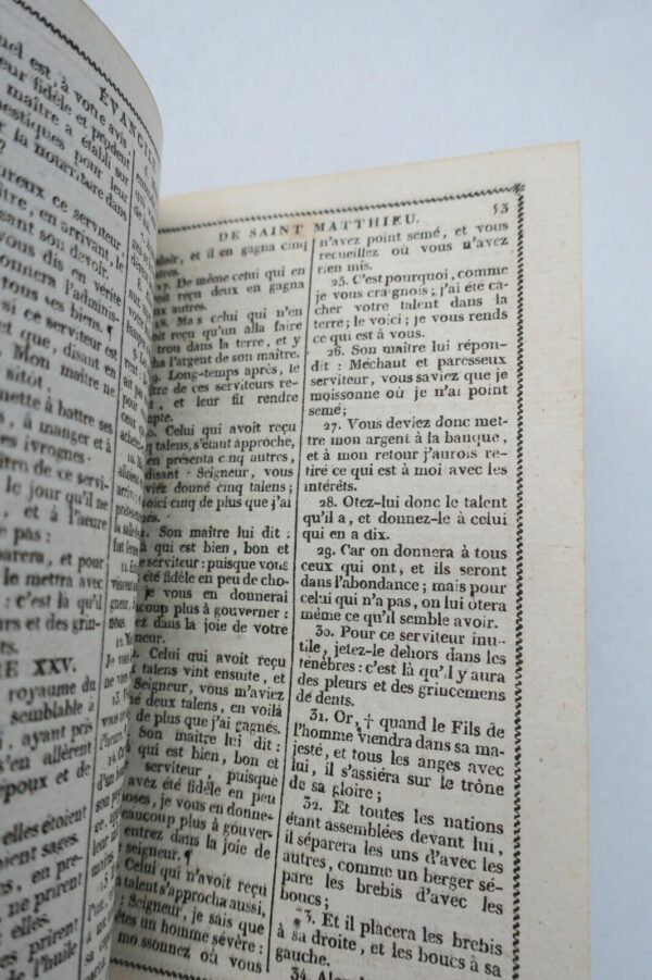 Bible le nouveau testament 1820 mini – Image 7